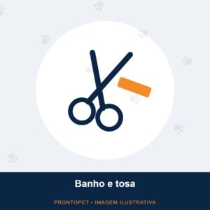 Imagem ilustrativa da categoria Banho e tosa (não é a foto do produto)