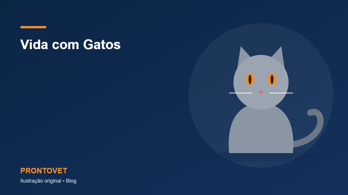Vida com Gatos — Blog PRONTOVET