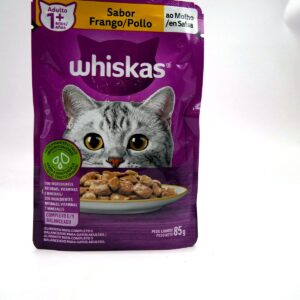 Whiskas para Gatos Adultos — Frango ao Molho — Sachê 85 g